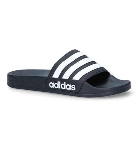 adidas badslippers zwart heren|adidas bad slippers.